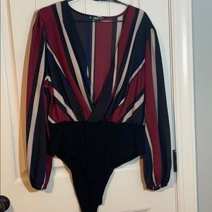 Bodysuit blouse